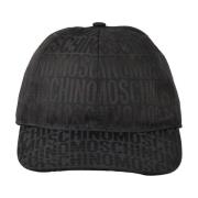 Stijlvolle Katoenmix Hoed Moschino , Black , Dames