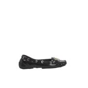 Pre-owned Leather flats Dior Vintage , Black , Dames