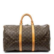 Pre-owned Canvas travel-bags Louis Vuitton Vintage , Brown , Dames