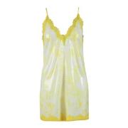 Damesjurk Msgm , Yellow , Dames