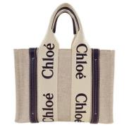 Pre-owned Canvas handbags Chloé Pre-owned , Beige , Dames