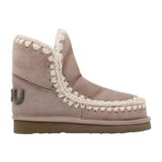 Glitter Logo High Top Sneakers Mou , Pink , Dames