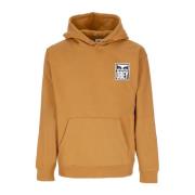 Premium Fleece Hoodie met Eyes Icon Obey , Brown , Heren