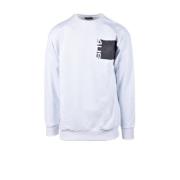 Klassieke Witte Sweatshirt voor Mannen Paciotti , White , Heren