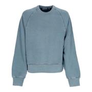 Blauwe Crop Sweatshirt Vancouver Stijl Carhartt Wip , Blue , Heren