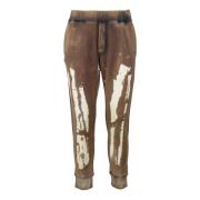 Katoenen Casual Broek Dsquared2 , Brown , Heren