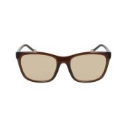 Bruine Plastic Zonnebril UV Filter 2 Dkny , Brown , Dames