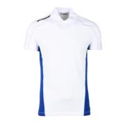 Katoen Elastaan T-shirt Bikkembergs , White , Heren