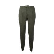 Katoen Elastaan Broek Briglia , Green , Heren