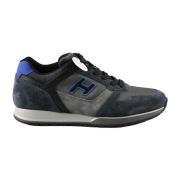 Stijlvolle leren schoenen met polyamide en polyester Hogan , Black , H...