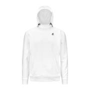 Sportieve witte hoodie met geribbelde details K-Way , White , Heren