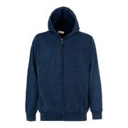 Heren hoodie met ontwerpen Cashmere Company , Blue , Heren