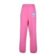 Stijlvolle katoenen broek Chiara Ferragni Collection , Pink , Dames