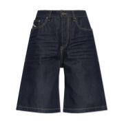 Denim shorts De-Sire-Short Diesel , Blue , Dames