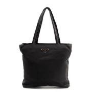 Pre-owned Fabric totes Prada Vintage , Black , Dames