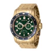 Pro Diver Quartz Horloge - Groene Wijzerplaat Invicta Watches , Yellow...