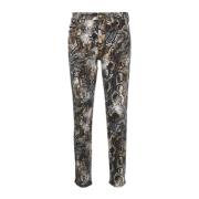 Slim-fit Trousers Just Cavalli , Multicolor , Dames