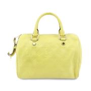 Pre-owned Leather louis-vuitton-bags Louis Vuitton Vintage , Yellow , ...