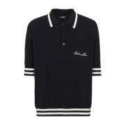 Zwarte T-shirts en Polos Balmain , Black , Heren