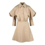 Damesjurk Sportmax , Beige , Dames