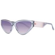 Grijze Cat Eye Zonnebril Verlooplens Guess , Gray , Dames