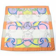 Pre-owned Silk scarves Hermès Vintage , Multicolor , Dames