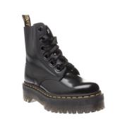 Molly Laarzen Dr. Martens , Black , Dames