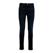 Hoge Taille Skinny Jeans Liu Jo , Blue , Dames