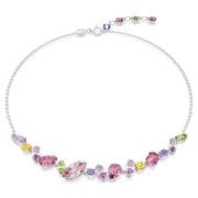 Gema Multicolor Kristal Ketting Swarovski , Multicolor , Dames