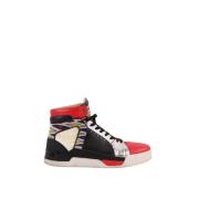 Pre-owned Leather sneakers Christian Louboutin Pre-owned , Multicolor ...