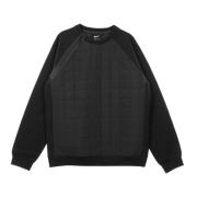 Winter Crew Neck Lichtgewicht Sweatshirt Zwart Nike , Black , Heren