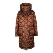 Lichtgewicht Nylon Pufferjas Husky Original , Brown , Dames