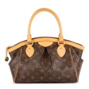 Pre-owned Canvas handbags Louis Vuitton Vintage , Brown , Dames