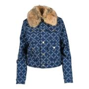 Stijlvolle jas met katoenmix Michael Kors , Blue , Dames