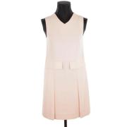 Pre-owned Polyester dresses Chloé Pre-owned , Pink , Dames