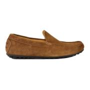 Leren Schoenen - Rubberen Zool Testoni , Brown , Heren