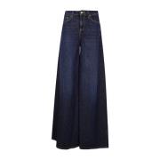 Denim Wide Leg Jeans Roy Roger's , Blue , Dames