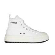 Stijlvolle Sneakers voor Trendy Looks Dsquared2 , White , Dames