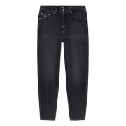 Grijze Denim Jeans met Relaxte Pasvorm Tommy Hilfiger , Gray , Heren