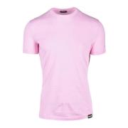 Tshirt Dsquared2 , Pink , Heren