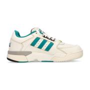 Torsion Tennis Lage Sneaker Groen/Wit Adidas , Multicolor , Heren