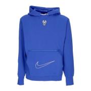 NBA City Edition Courtside Fleece Hoodie Nike , Blue , Heren