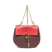 Pre-owned Leather shoulder-bags Chloé Pre-owned , Red , Dames