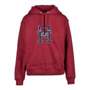 Casual Katoenmix Sweatshirt Tommy Hilfiger , Red , Dames