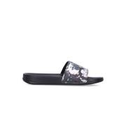 Familieboom Slides Zwarte Slippers Ripndip , Black , Heren