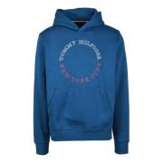 Katoenmix Sweater Tommy Hilfiger , Blue , Heren