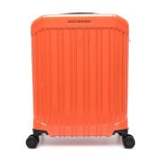 Oranje Hardshell Koffer met TSA-slot Piquadro , Orange , Unisex