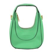 Stijlvolle PU Handtas Chiara Ferragni Collection , Green , Dames