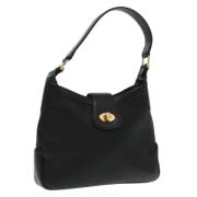 Pre-owned Leather celine-bags Celine Vintage , Black , Dames