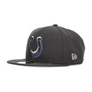 Colts NFL Draft Feestelijke Platte Klep Hoed New Era , Gray , Unisex